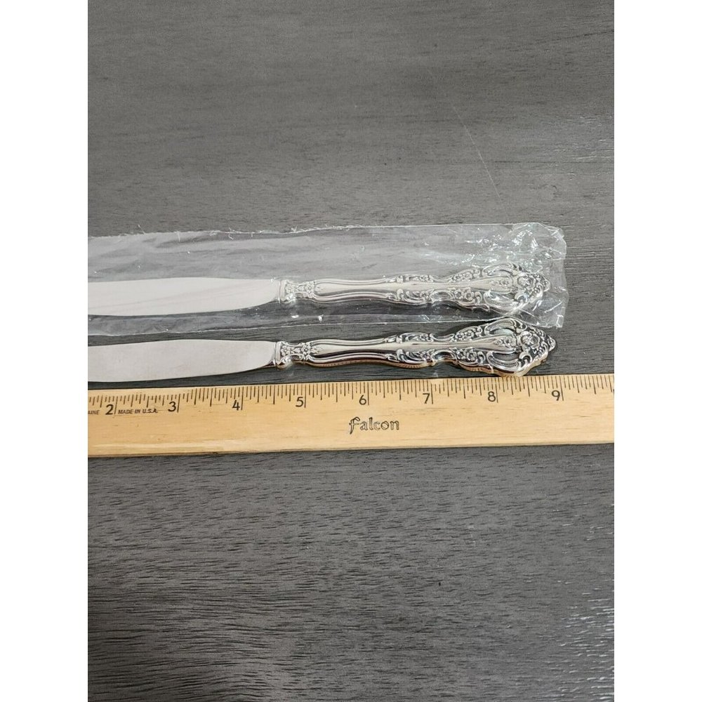 2 Oneida Brahms Hollow Handle Dinner Knife 9" Community stainless flatware - Picture 6 of 6